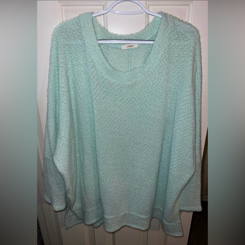 Cherish Women's Crew Neck Sweater Top